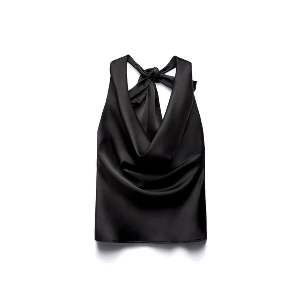 🧸Zara •Satin halter top